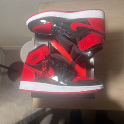 Jordan 1 High Retro Patent Bred GS 5.5Y