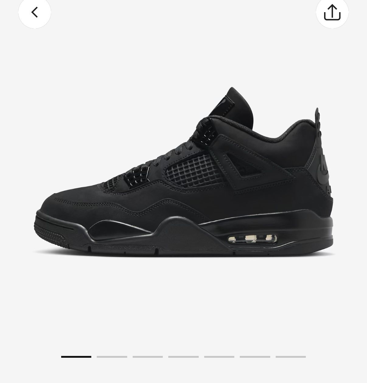 Jordan 4 Black Cat 