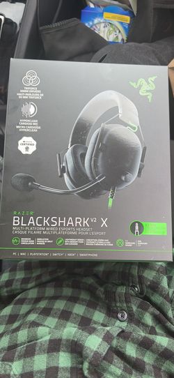 Razer BlackShark V2 X Gaming Headset - Like New / Sealed in Box