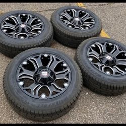 20” Ford F-150 Expedition Lincoln Navigator Mark LT Package Off-Road Rims Wheels Tires Set New 