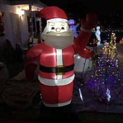 6ft Santa Claus Christmas Inflatables 