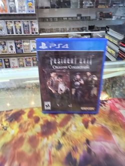 Resident Evil Origins Collection PlayStation 4, 2016, Tested Complete