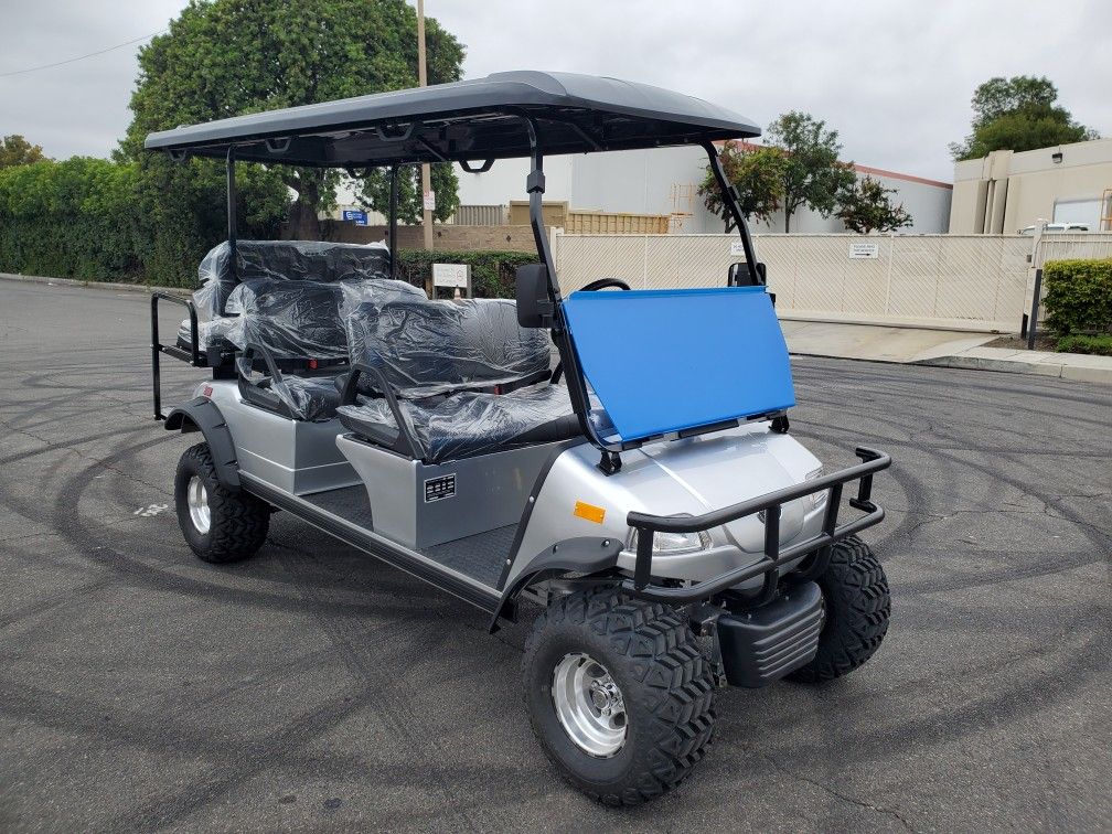 New 2020 Evolution Forester 6 Seat Lifted Street Legal golf cart