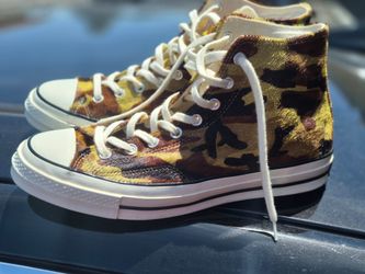 Converse Chuck 70 Hi 'Pony Hair Pack - Camo'$60