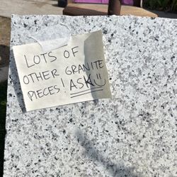 Granite Scraps. 