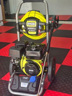 RYOBI 3000  PSI 2.4 GPM Cold Water Gas Pressure Washer with 212cc Engine
