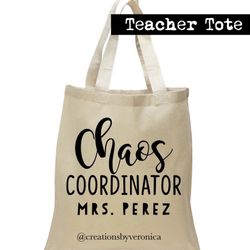 Teacher Tote Bag