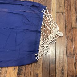 Blue hammock, Never Used