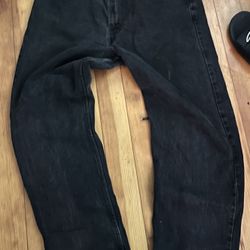 Black Faded Levi’s Originals Relax Fit