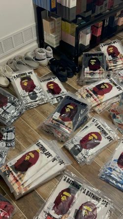 60$ Bape shirts (all sizes DM, 2 for 90)