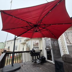 Allen+Roth 11’ Patio umbrella 