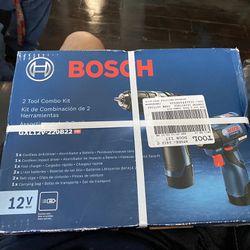 Bosch Drill And Saw