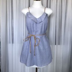 Boho Belted Short Dress Size S