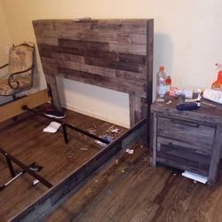 Bed Frame In Small Dresser $100