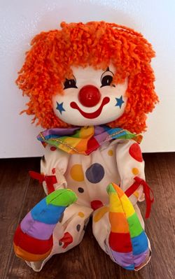 Vintage 1980’s clown music box.