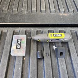 RYOBI 12V Cordless Rotary Tool Kit **Missing USB Cable**
