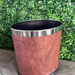 Burgundy Trash Cans