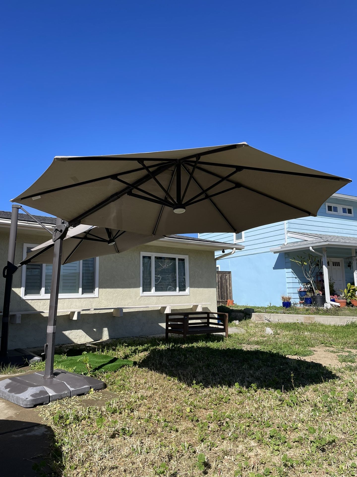 Outdoor Umbrellas 11’ from Costco