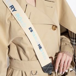 Burberry Gold Tone Bag Strap - Authentic 