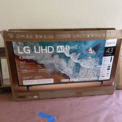 LG 43 UHD AI Thin Q Tv