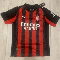 AC Milan 25/26 black and red Puma football shirt