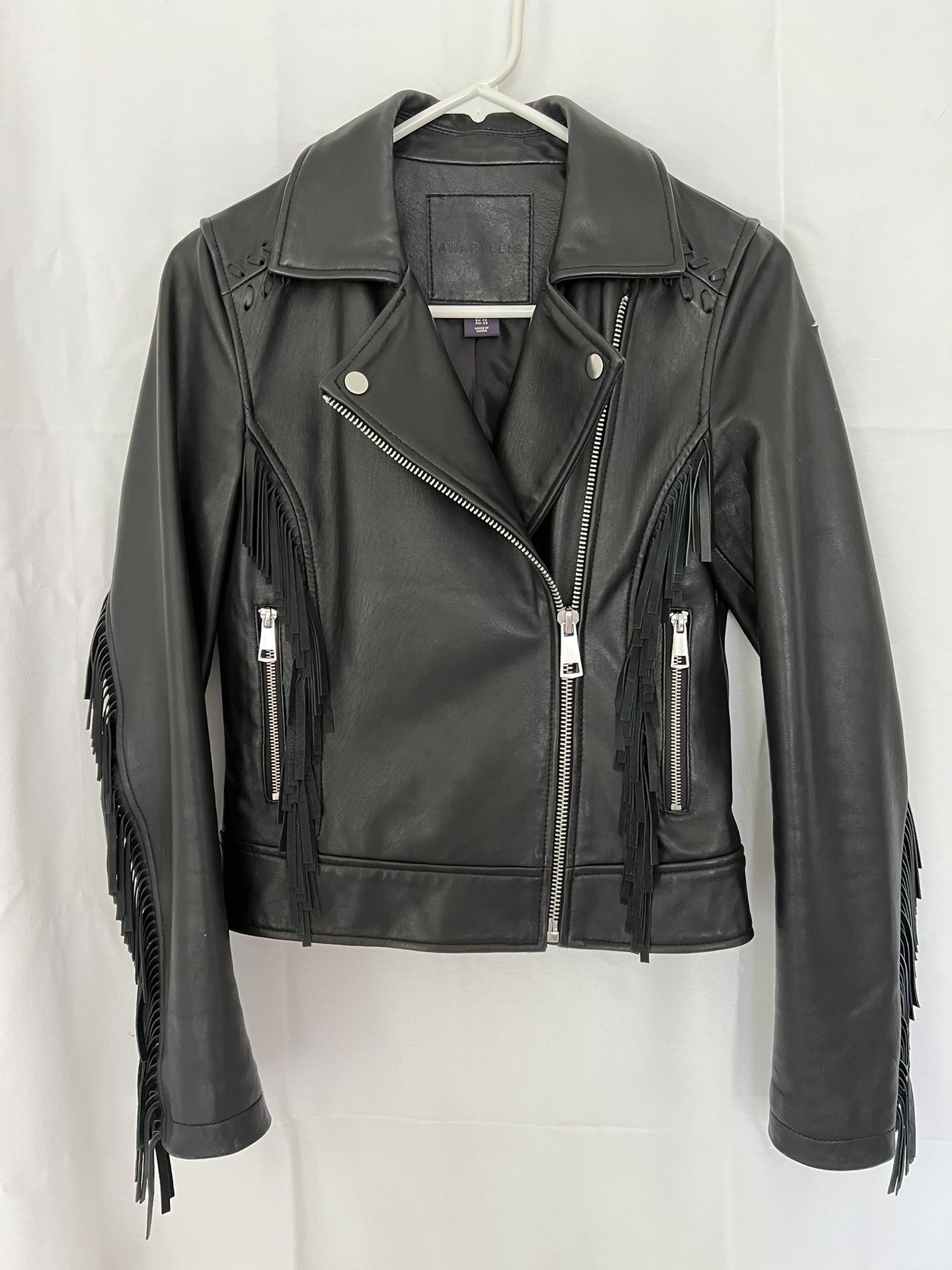 Genuine Leather Biker Jacket for Sale in Alexandria, VA - OfferUp