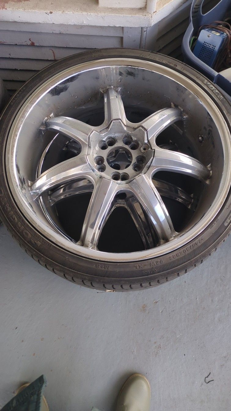 22" 5 Lug rims