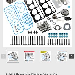 MDS Lifters Kit Timing Chain Kit Camshaft Kit for Dodge Ram 1500 5.7L Hemi 09-19