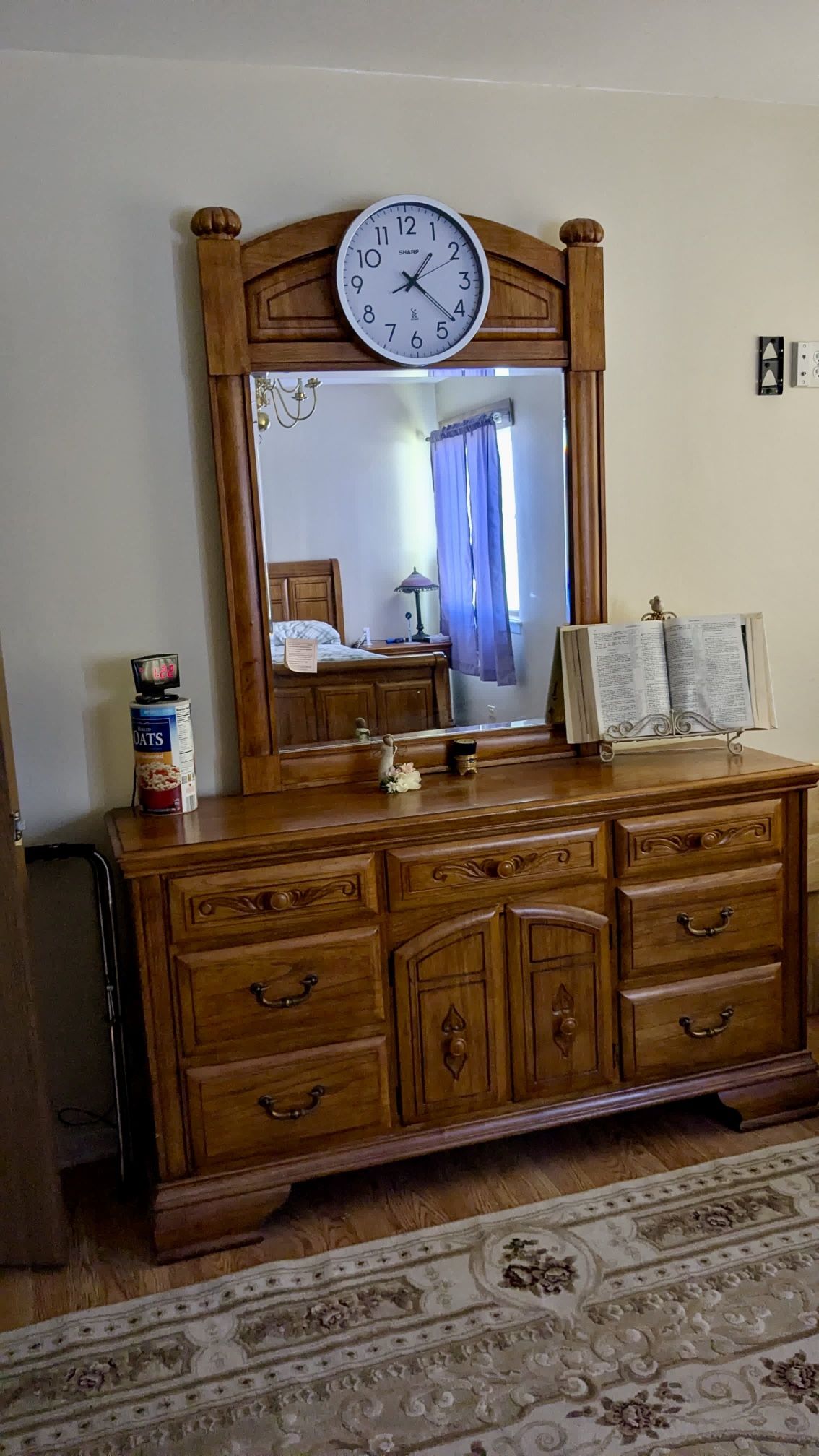 Master Bed Dresser, Mirror