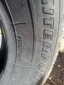 235 70 16 Used Like New Available 