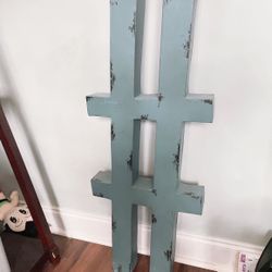 Hashtag Metal Decor 