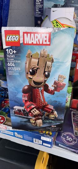 LEGO Marvel THE INFINITY SAGA Ravager Jumpsuit Groot (76341) 604 Pieces Sealed