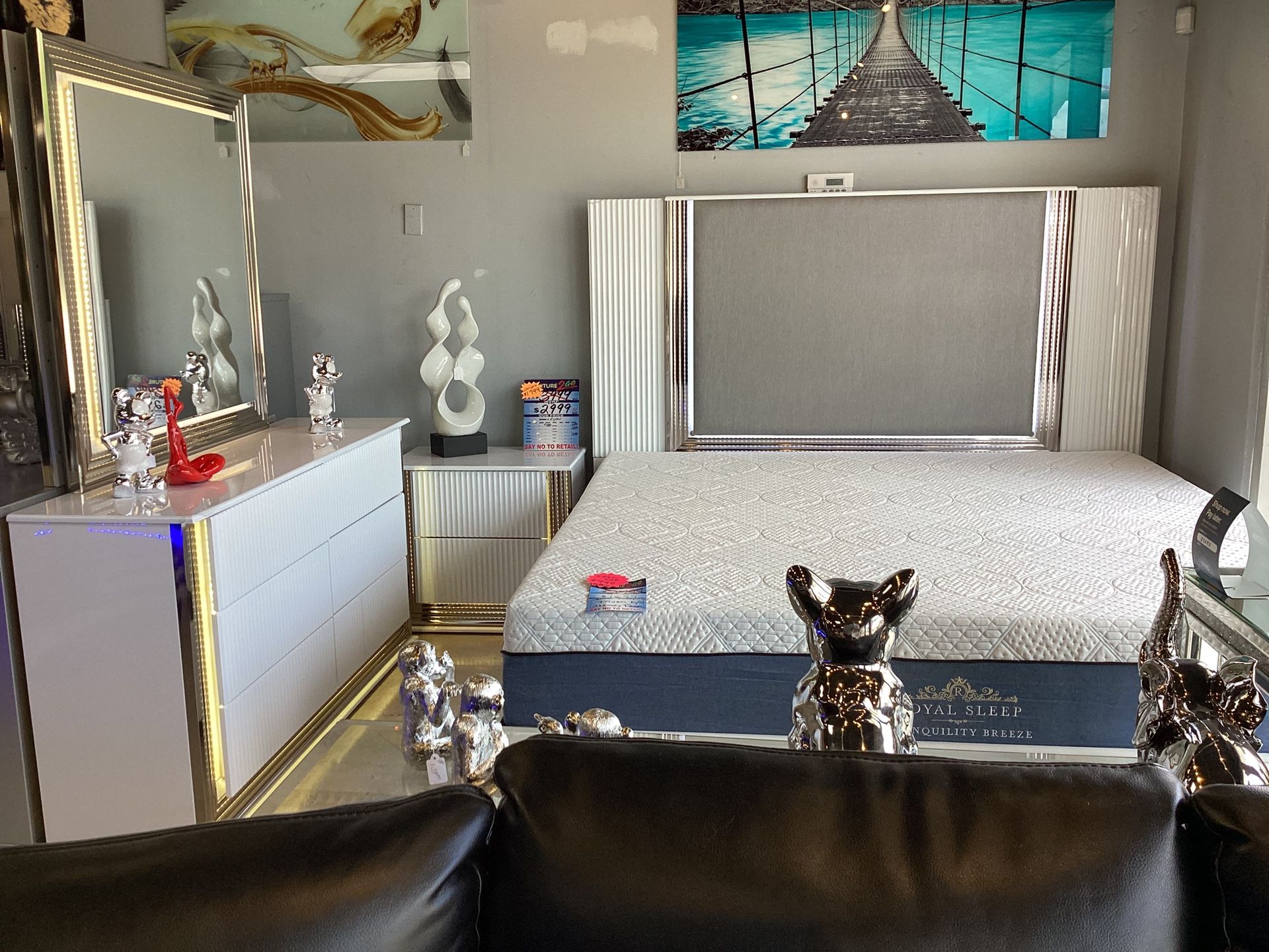 Beautiful Furniture Bedroom 5Pc Set On Sale Now For $1599 Good Deal