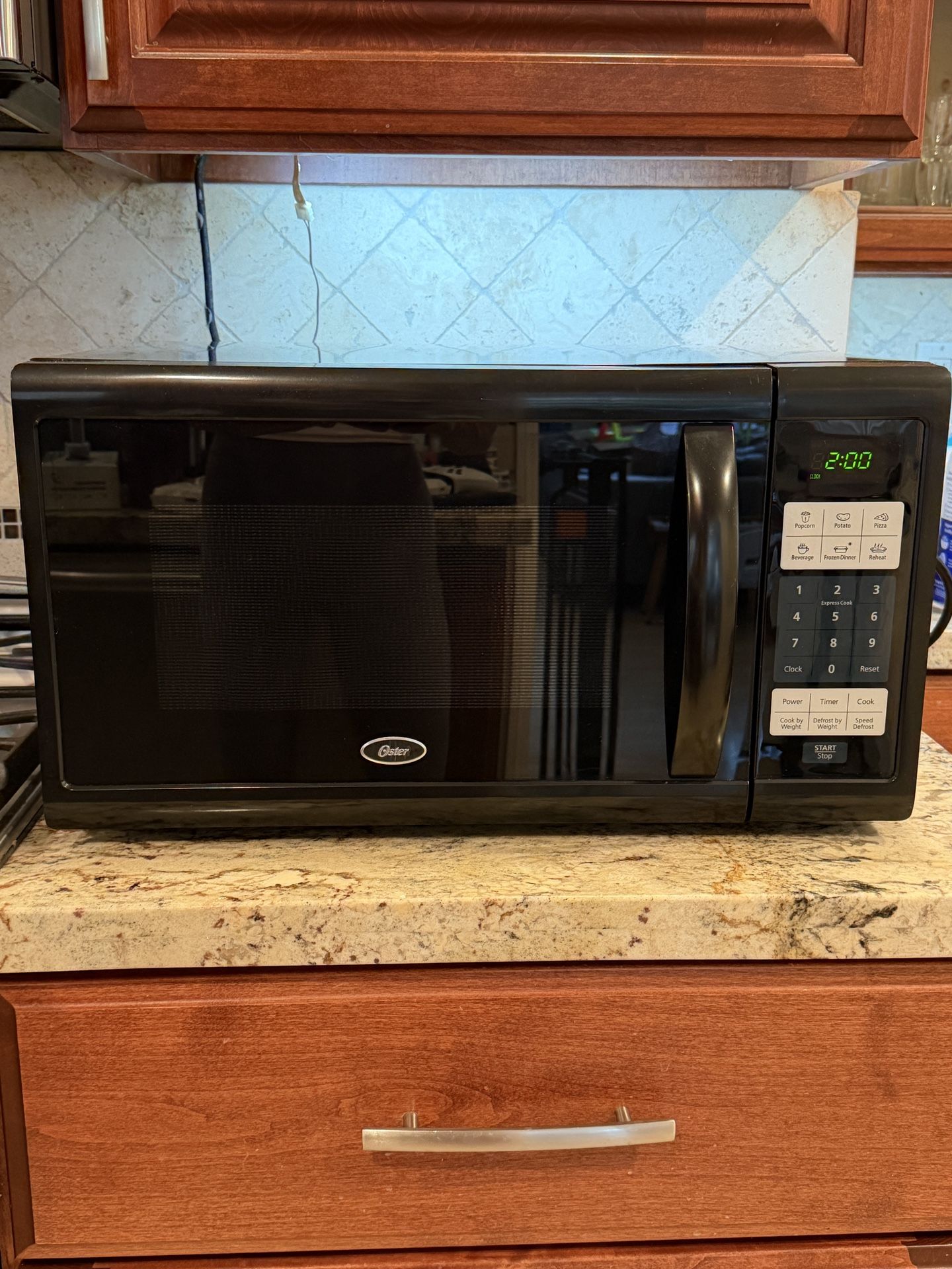 Oster Black Microwave