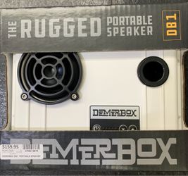 Demerbox DB1 Rugged Portable Speaker, NEWin Box