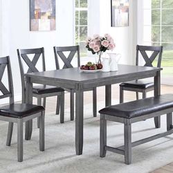 6 Piece Dining Table