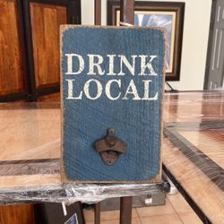 Distressed Wall Bottle Opener