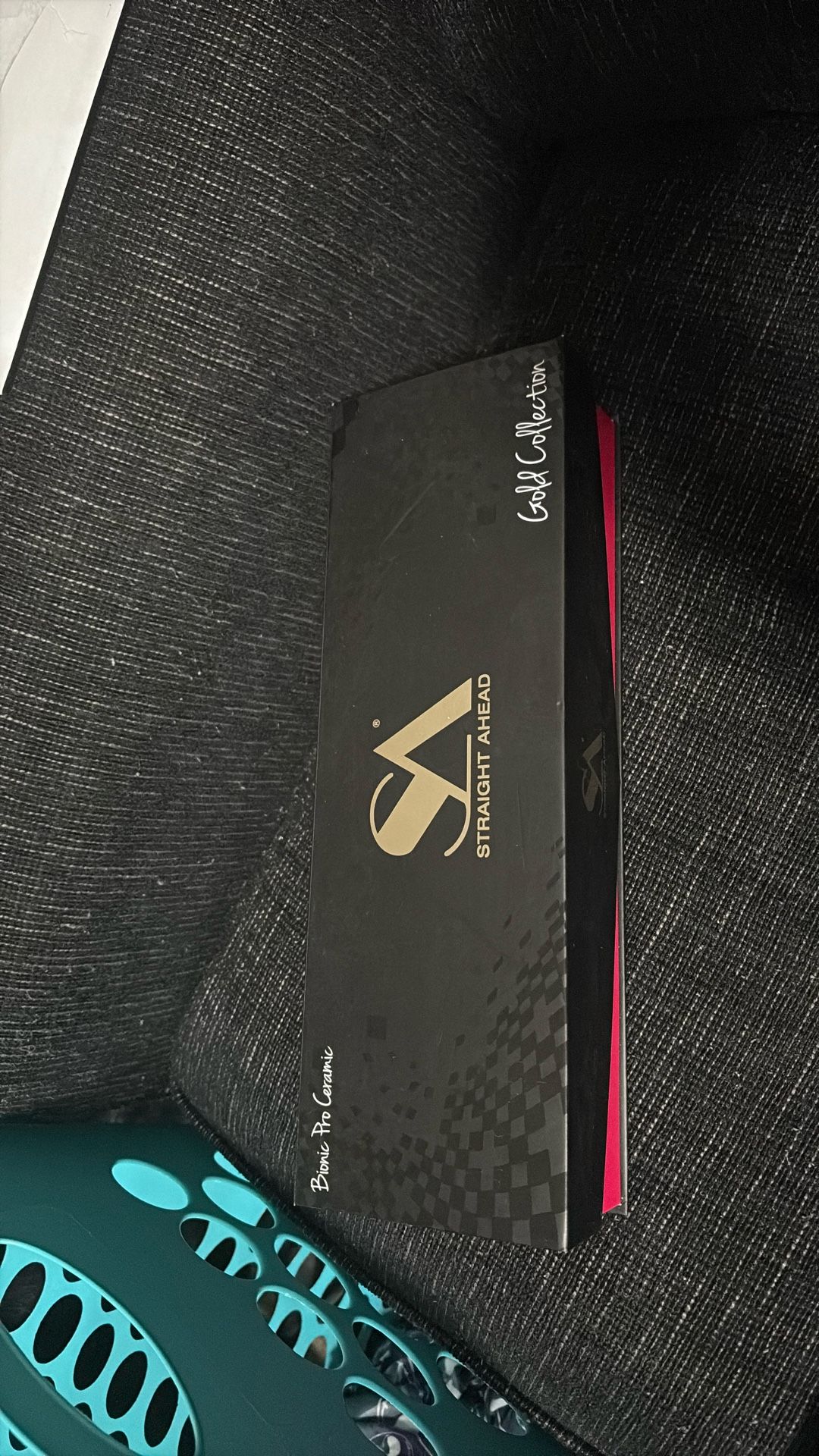 Straight Ahead Bionic Pro Ceramic Gold Collection Flat Iron