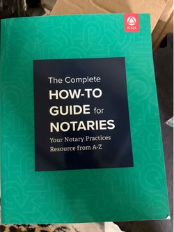 Notary items