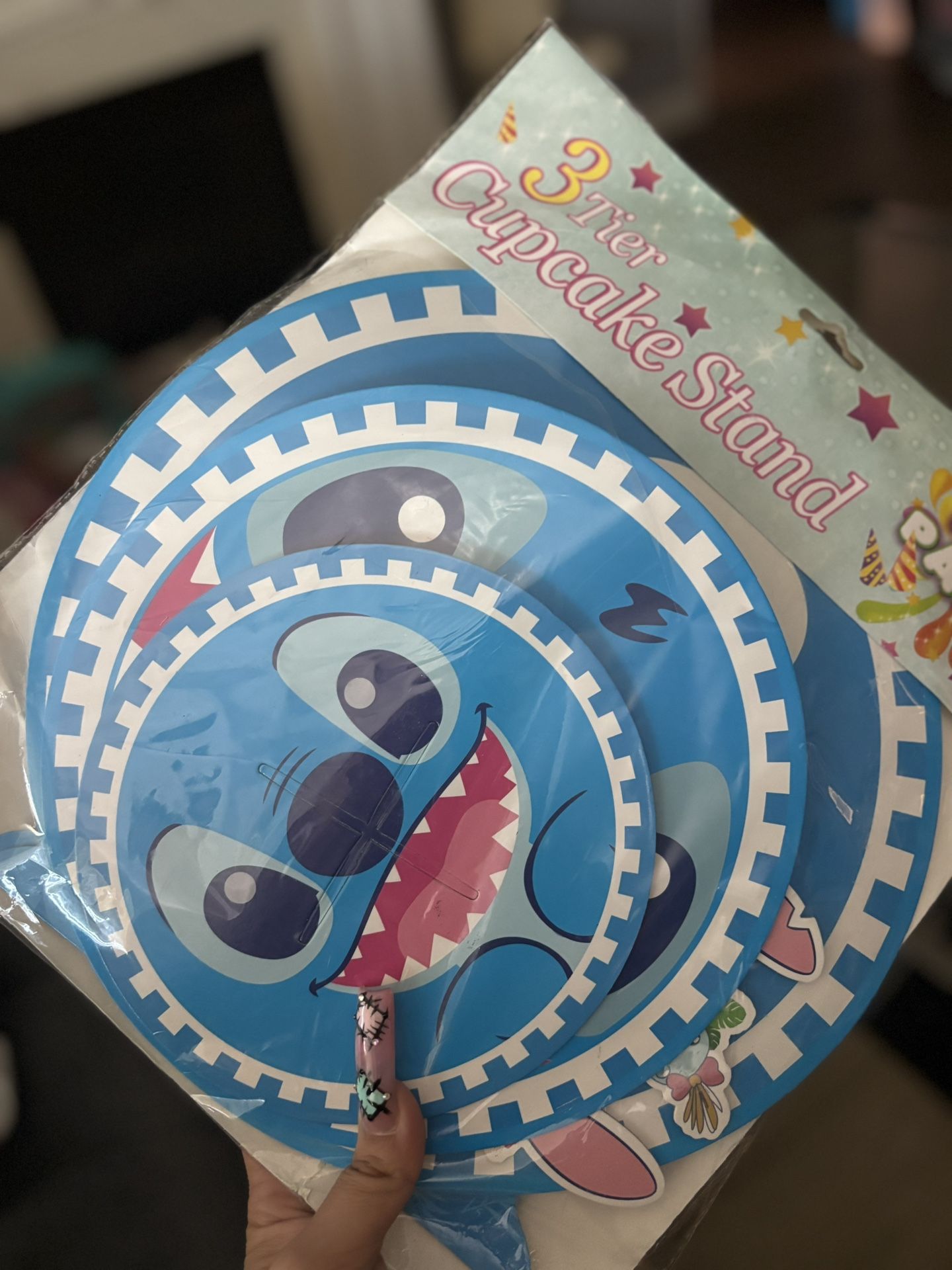 Stitch Cup Cake Stand