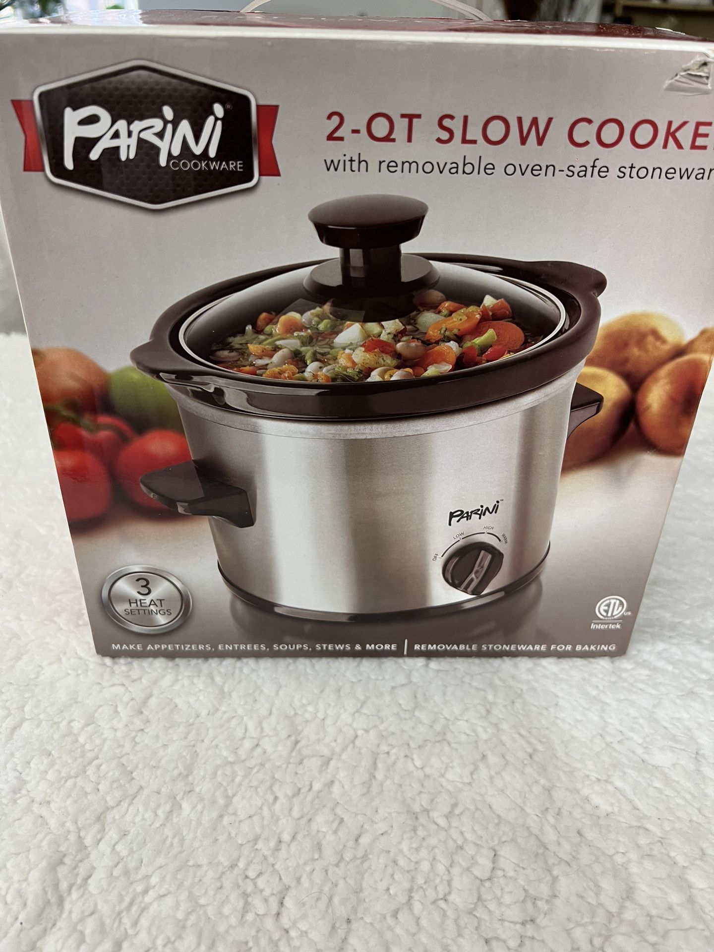 Parini Slow Cooker 2 Qt