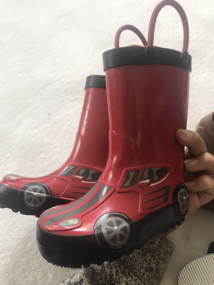 Cat & Jack Rain Boots Size 6 Toddler Boys