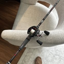 Bass Pro 7’ Casting Rod and Reel