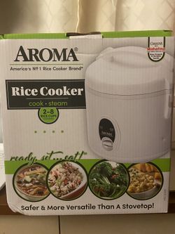 Aroma 2-8 Cups Rice Cooker