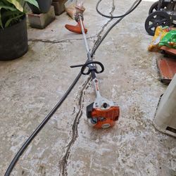 Trimmer Stihl KM 56RC gas work good Like New 