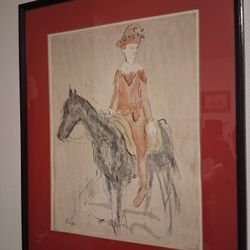 Picasso Lithograph Framed Art Collectors Piece