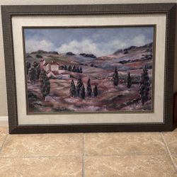Tuscan Landscape Print