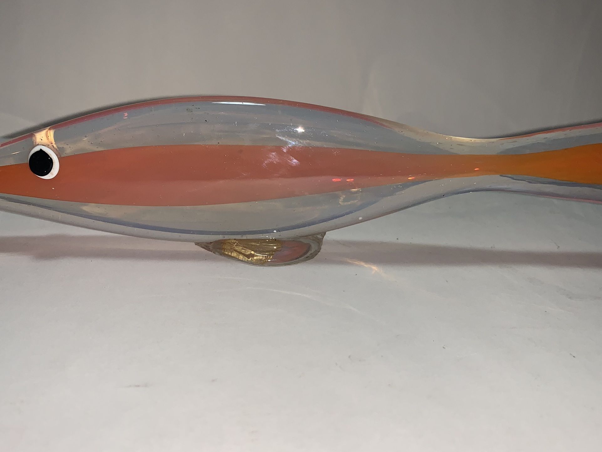 Hand blown Art glass Fish from Italy