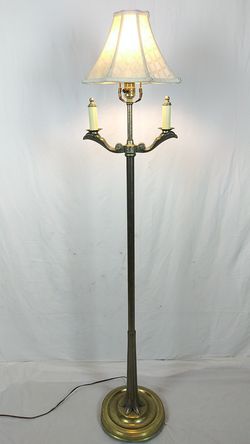 Vintage metal floor lamp