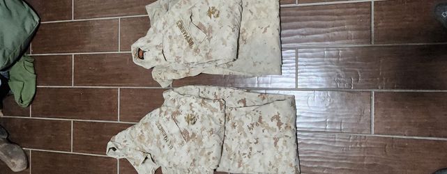Usmc Cammies Dessert Woodlands 